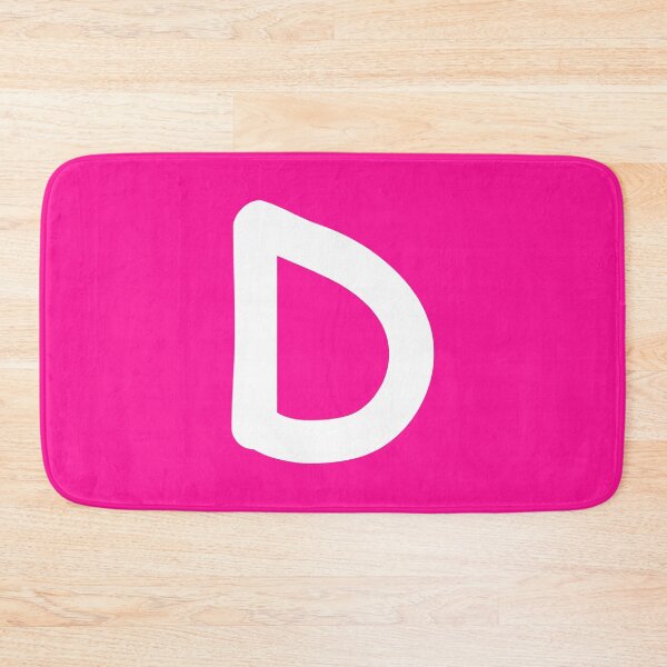 Item preview, Pink Letter D Capital Alphabet Girls Birthday Gift designed and sold by Shariss.