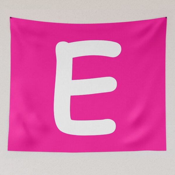 Item preview, Pink Letter E Capital Alphabet Girls Birthday Gift designed and sold by Shariss.