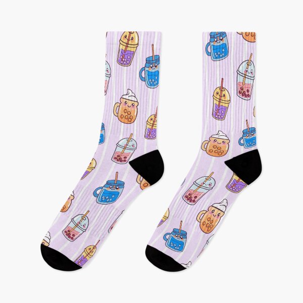 Item preview, bubble tea drink cute happy stickers art print adorable kawaii designed and sold by MaMoAn.