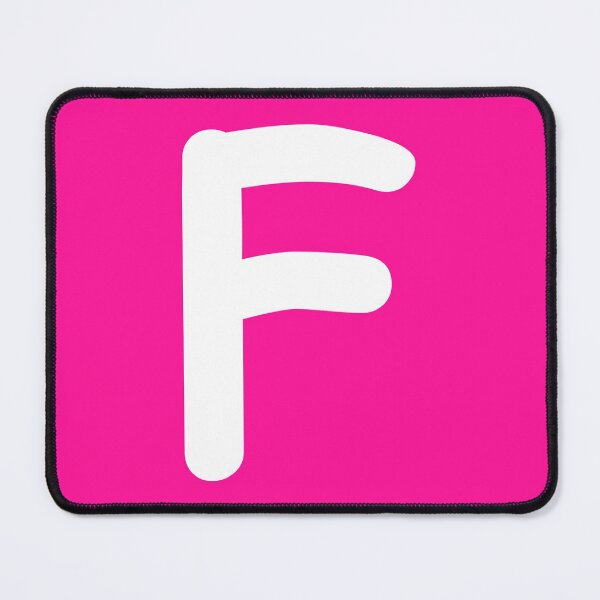 Item preview, Pink Letter F Capital Alphabet Girls Birthday Gift designed and sold by Shariss.