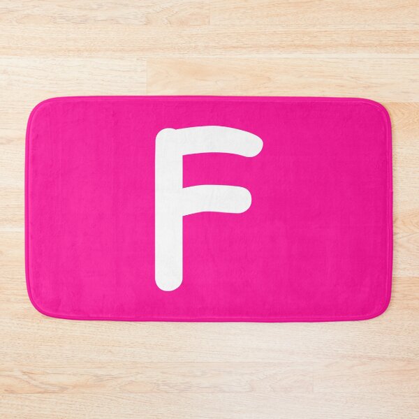 Item preview, Pink Letter F Capital Alphabet Girls Birthday Gift designed and sold by Shariss.