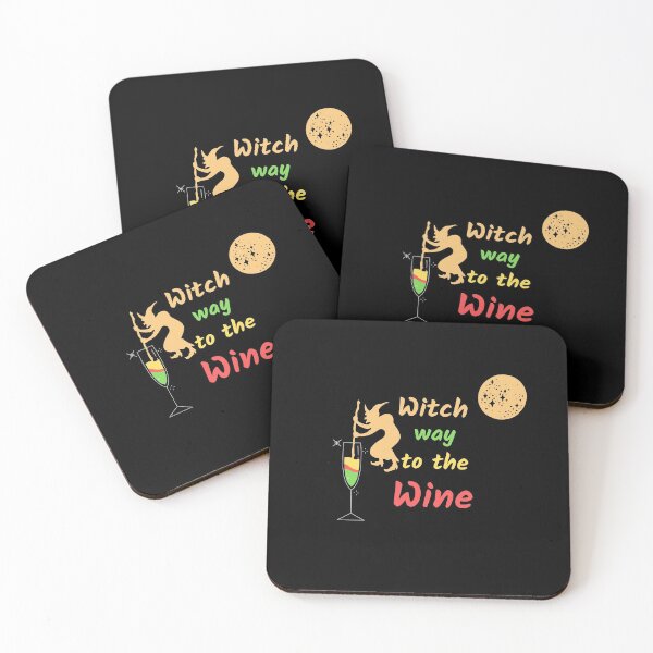 Item preview,  WITCH WAY TO THE WINE T-SHIRT designed and sold by Clurixious.