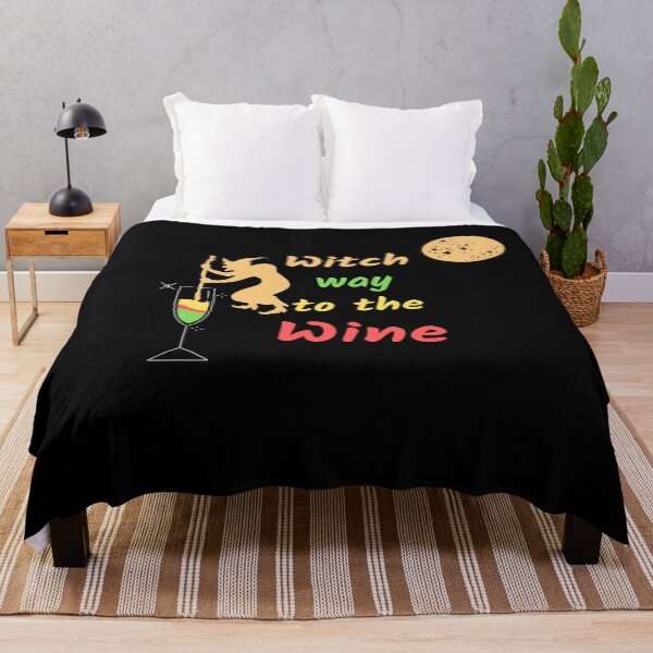 Item preview,  WITCH WAY TO THE WINE T-SHIRT designed and sold by Clurixious.