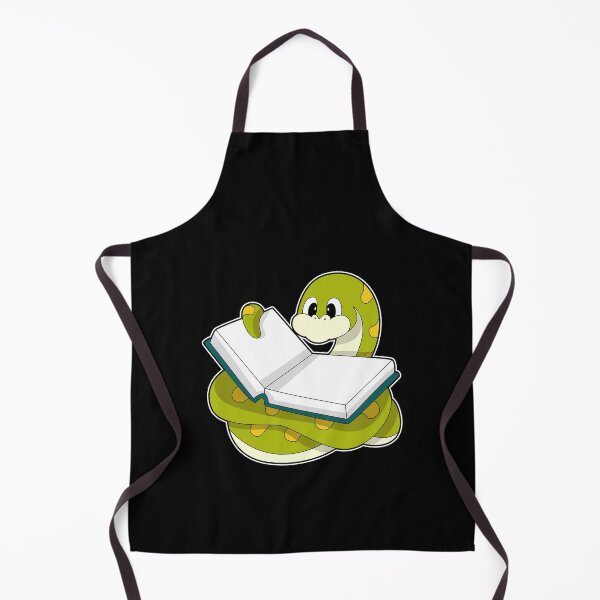 Item preview, Snake at Reading with Book designed and sold by Snabdesign84.