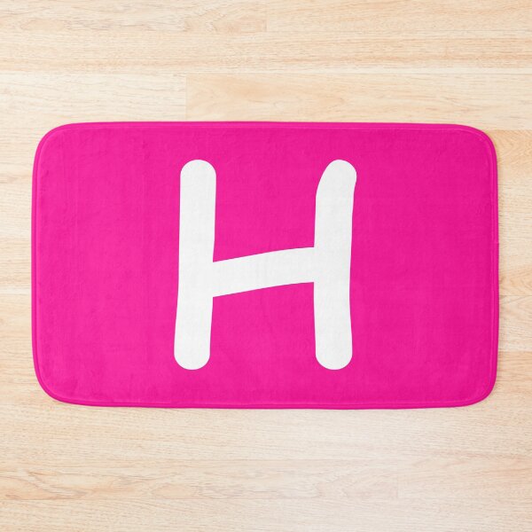 Item preview, Pink Letter H Capital Alphabet Girls Birthday Gift designed and sold by Shariss.