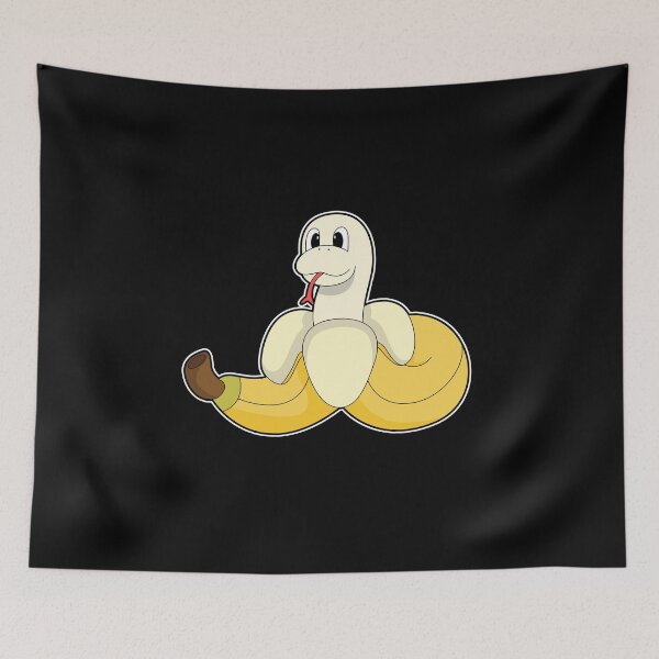 Item preview, Snake with Banana designed and sold by Snabdesign84.