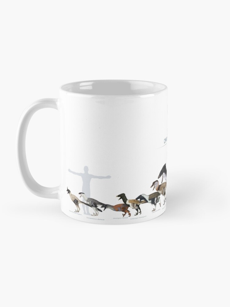 Alternate view of Dromaeosaurid Dinosaurs of north America Mug