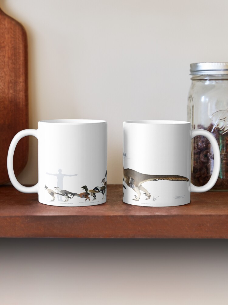 Alternate view of Dromaeosaurid Dinosaurs of north America Mug
