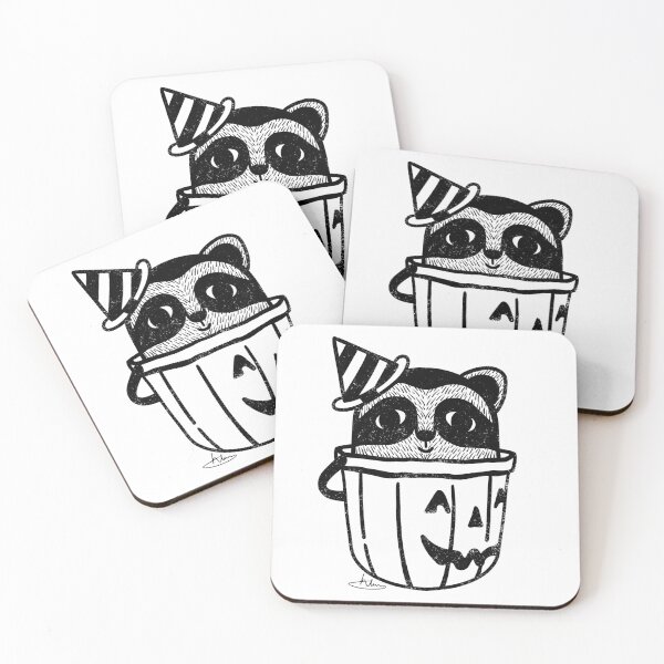 Item preview, Halloween Raccoon designed and sold by htimagery.