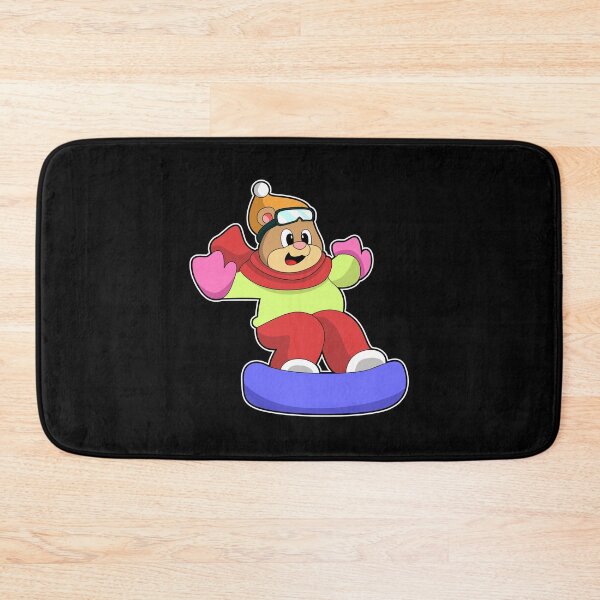 Item preview, Bear at Snowboarding with Snowboard designed and sold by Snabdesign84.