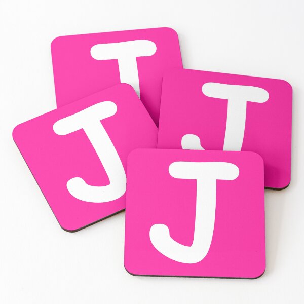 Item preview, Pink Letter J Capital Alphabet Girls Birthday Gift designed and sold by Shariss.