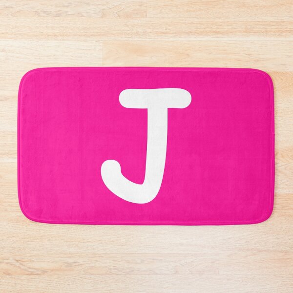 Item preview, Pink Letter J Capital Alphabet Girls Birthday Gift designed and sold by Shariss.