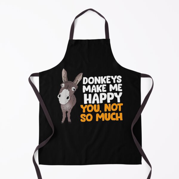 Item preview, Donkeys Make Me Happy Donkey Farmer Love Donkeys designed and sold by gafastore.