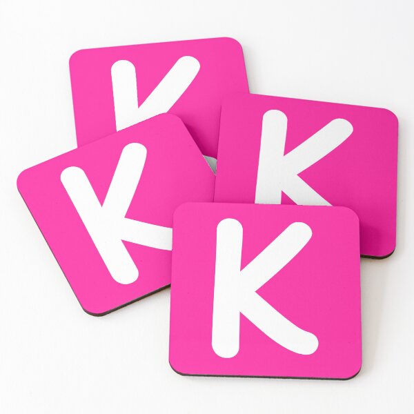 Item preview, Pink Letter K Capital Alphabet Girls Birthday Gift designed and sold by Shariss.