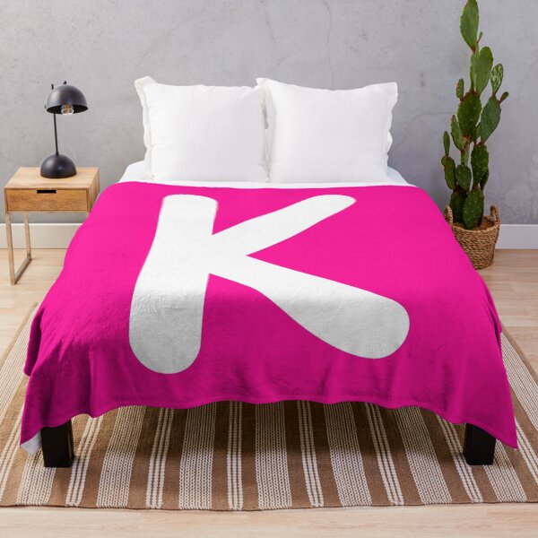 Item preview, Pink Letter K Capital Alphabet Girls Birthday Gift designed and sold by Shariss.