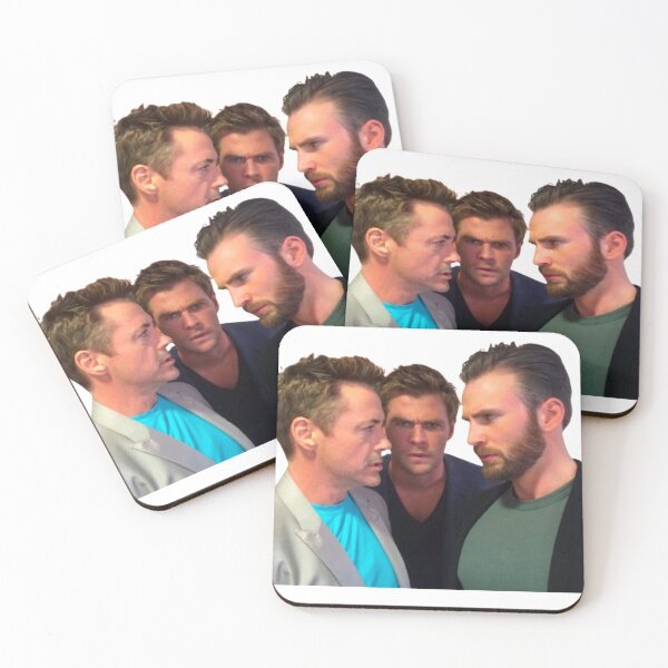 Item preview, RDJ, Chris Hemsworth & Chris Evans  designed and sold by DinoMars.