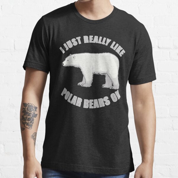 Camiseta sin mangas para hombre y niño, oso polar, para el día del padre,  padre de osos polares, Negro 