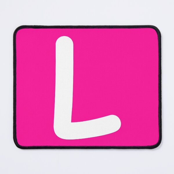 Item preview, Pink Letter L Capital Alphabet Girls Birthday Gift designed and sold by Shariss.