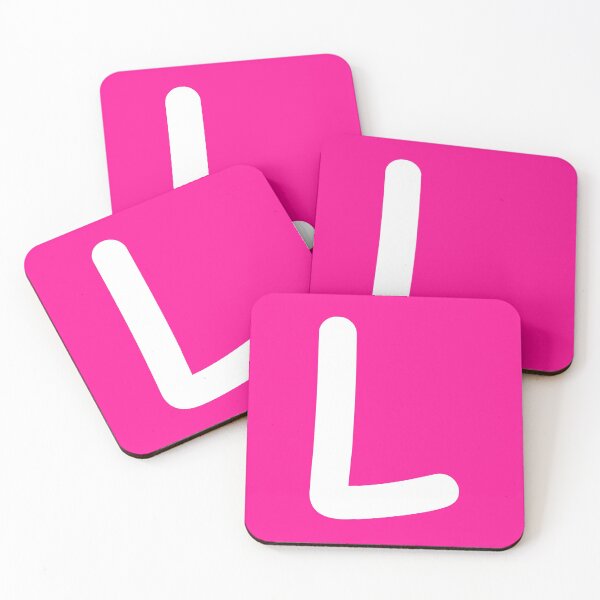 Item preview, Pink Letter L Capital Alphabet Girls Birthday Gift designed and sold by Shariss.