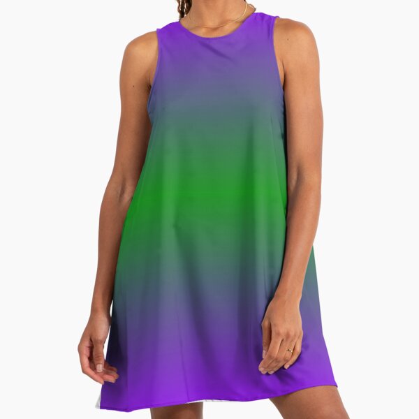 Blue Green Purple Dresses for Sale | Redbubble
