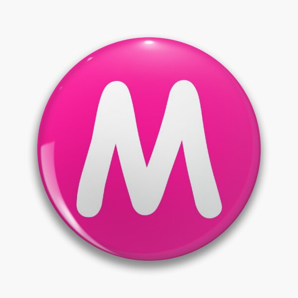 Item preview, Pink Letter M Capital Alphabet Girls Birthday Gift designed and sold by Shariss.