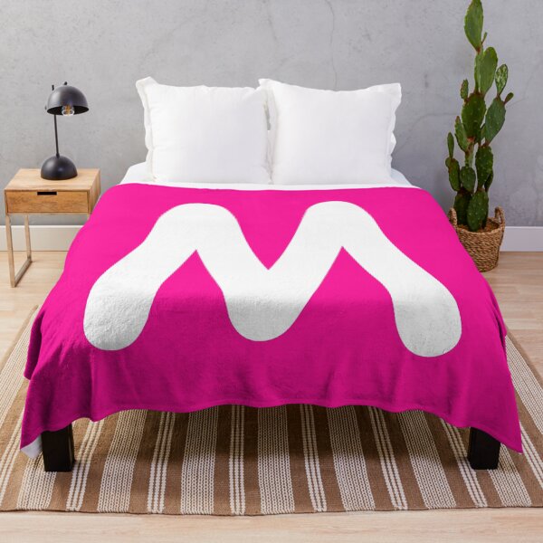 Item preview, Pink Letter M Capital Alphabet Girls Birthday Gift designed and sold by Shariss.