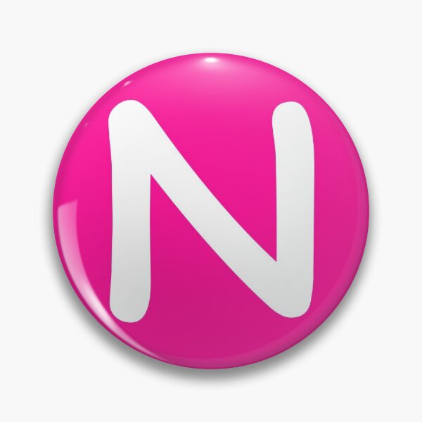 Item preview, Pink Letter N Capital Alphabet Girls Birthday Gift designed and sold by Shariss.