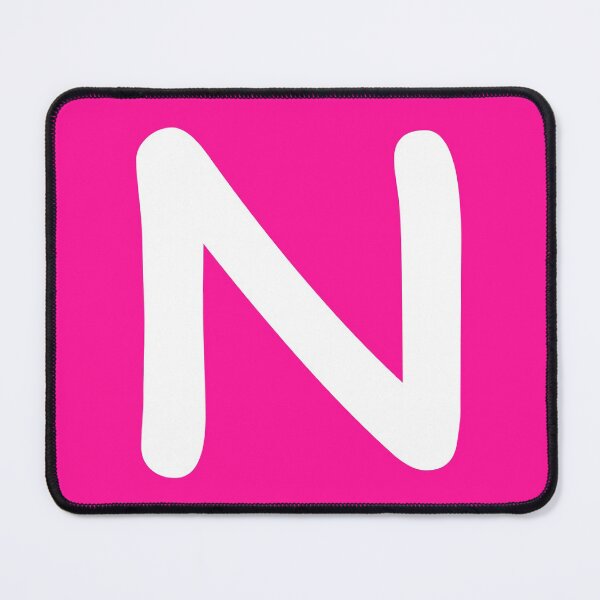 Item preview, Pink Letter N Capital Alphabet Girls Birthday Gift designed and sold by Shariss.