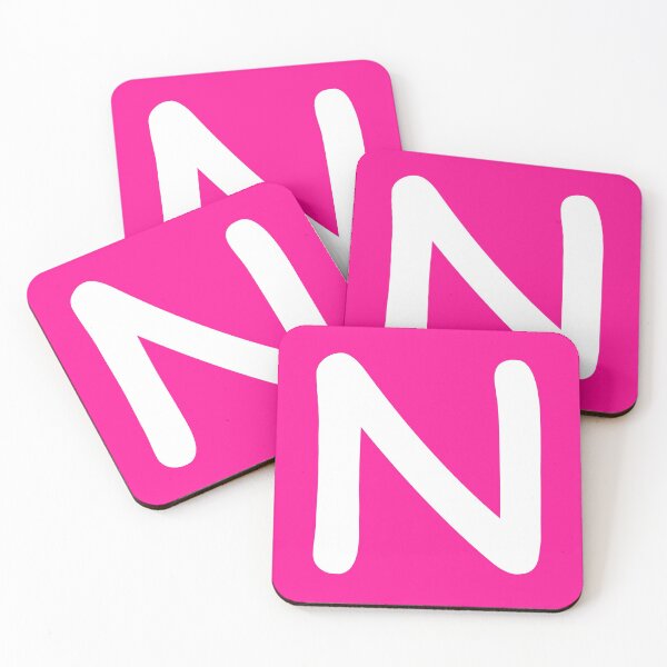 Item preview, Pink Letter N Capital Alphabet Girls Birthday Gift designed and sold by Shariss.