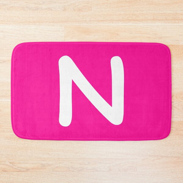 Item preview, Pink Letter N Capital Alphabet Girls Birthday Gift designed and sold by Shariss.