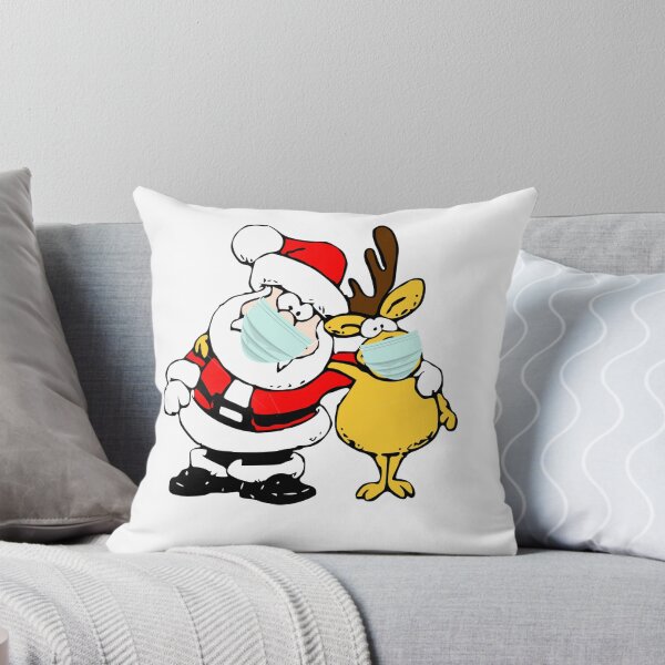 Item preview,  Christmas 2021: Santa puts a mask to reach all after vaccination,  designed and sold by The Nova Prints .