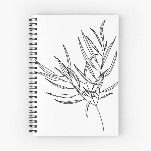 Item preview, Willow Eucalyptus Line Drawing designed and sold by makesbymiss.