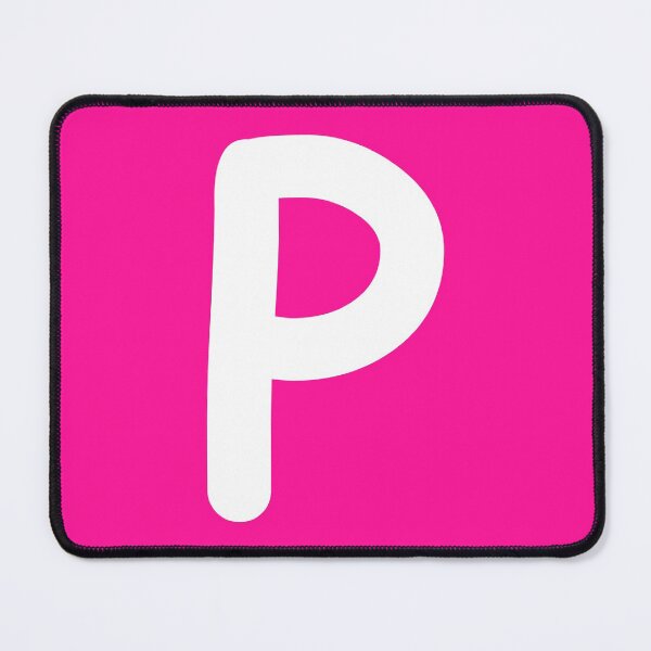 Item preview, Pink Letter P Capital Alphabet Girls Birthday Gift designed and sold by Shariss.
