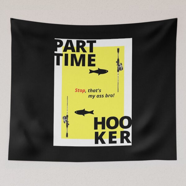 Item preview, funny fishing slogan designed and sold by vidyaroul.