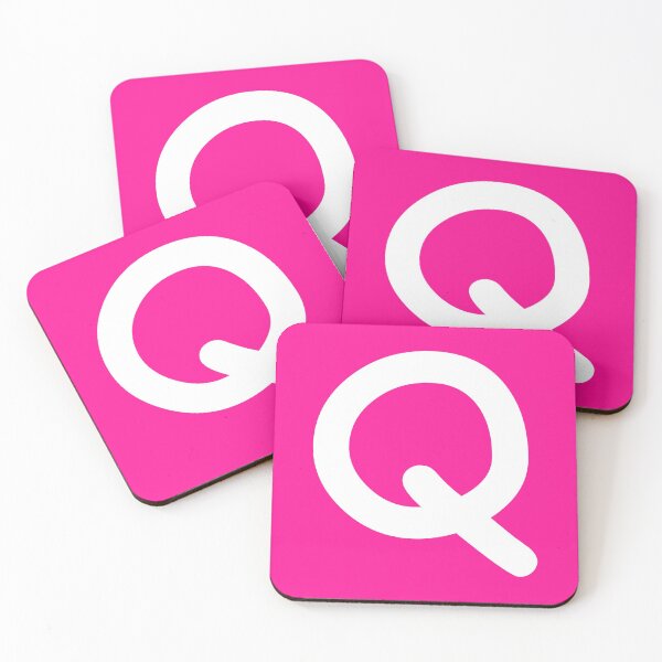 Item preview, Pink Letter Q Capital Alphabet Girls Birthday Gift designed and sold by Shariss.