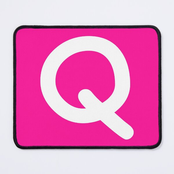 Item preview, Pink Letter Q Capital Alphabet Girls Birthday Gift designed and sold by Shariss.