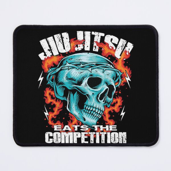 Item preview, JiuJitsu Eats The Competition - Skull Edition designed and sold by printworxx.