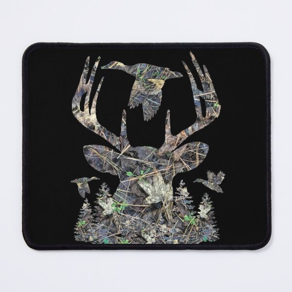 Item preview, Camoflauge Whitetail Buck Deer, Camo Flying Ducks, Camo Forest Design designed and sold by LifeCrush.