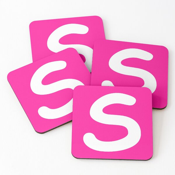Item preview, Pink Letter S Capital Alphabet Girls Birthday Gift designed and sold by Shariss.