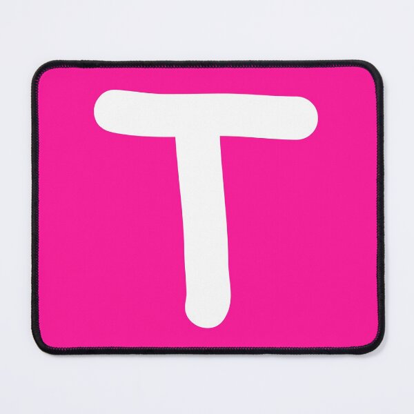 Item preview, Pink Letter T Capital Alphabet Girls Birthday Gift designed and sold by Shariss.