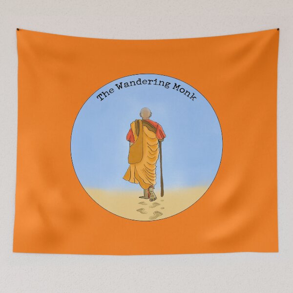 Item preview, The Wandering Monk designed and sold by LifeResourcers.