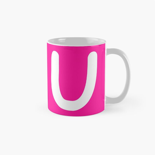 Item preview, Pink Letter U Capital Alphabet Girls Birthday Gift designed and sold by Shariss.