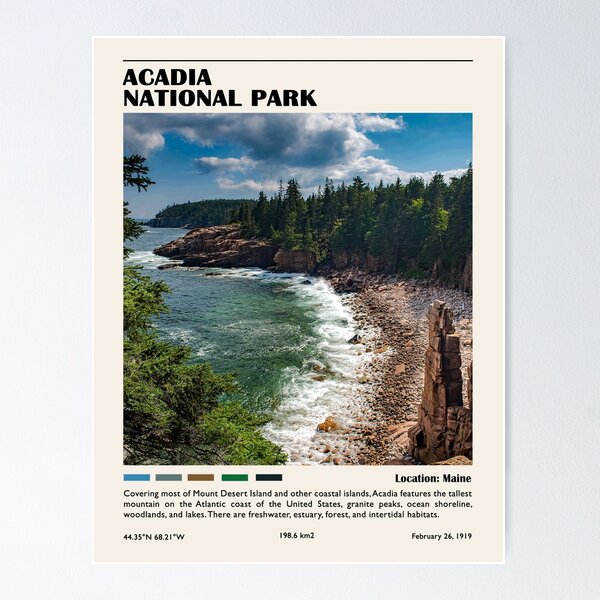 Item preview, Acadia National Park designed and sold by JoshuaDarbon94.