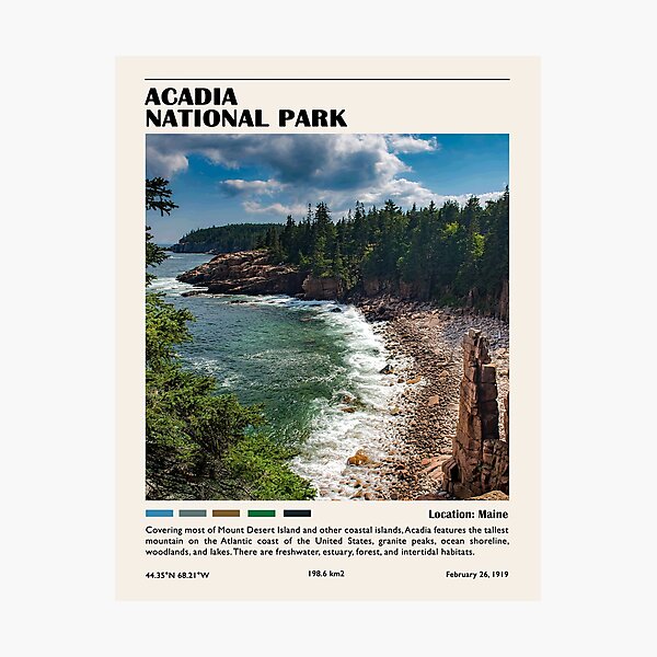 Item preview, Acadia National Park designed and sold by JoshuaDarbon94.