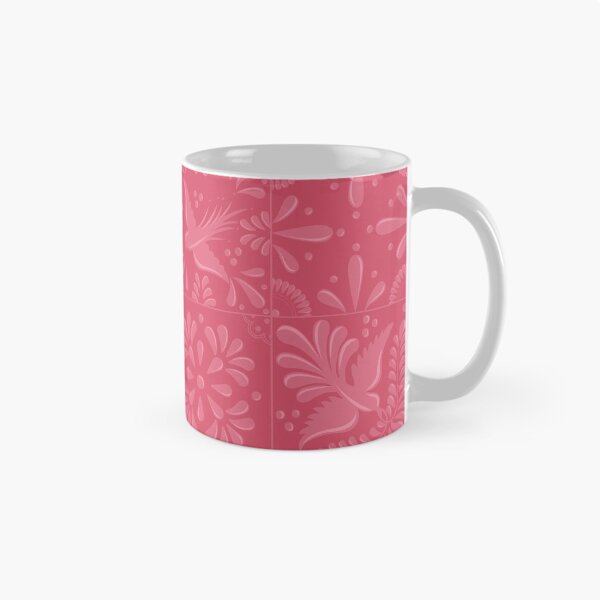 Item preview, Mexican Pink Talavera Tile Pattern by Akbaly designed and sold by Akbaly.