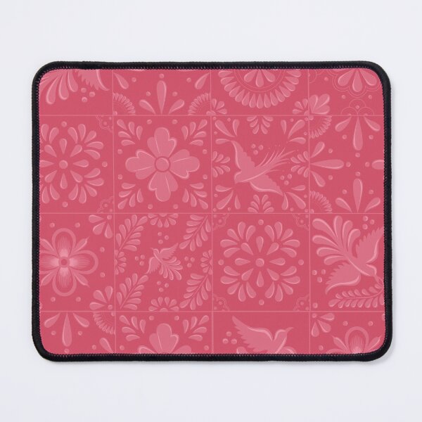 Item preview, Mexican Pink Talavera Tile Pattern by Akbaly designed and sold by Akbaly.