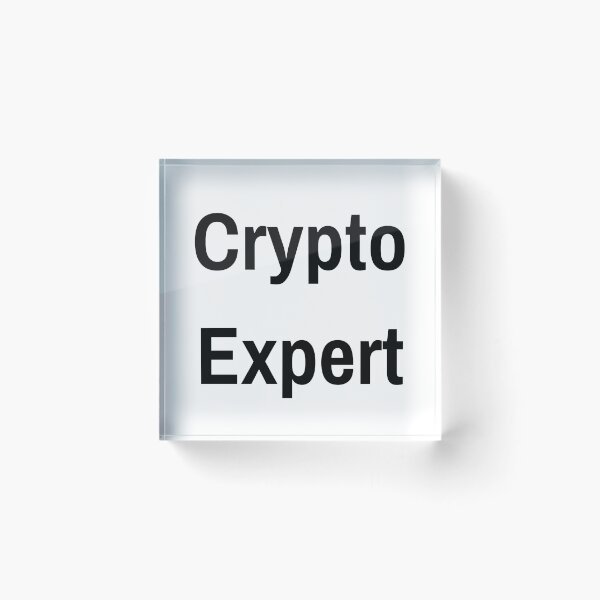 Item preview, Crypto Expert designed and sold by Yield Farmer.