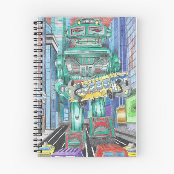 Item preview, Retro Robot - Robots, Space designed and sold by lightburstmedia.