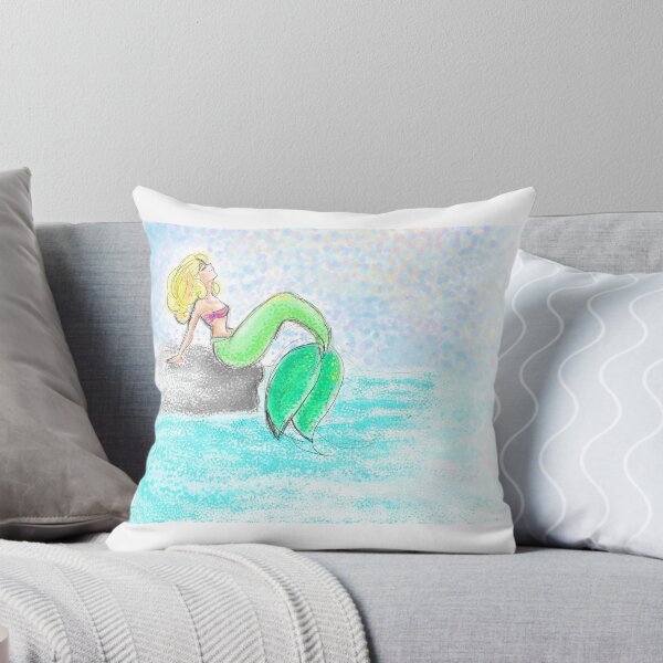Item preview, Sunbathing Mermaid designed and sold by WanderingSumo.