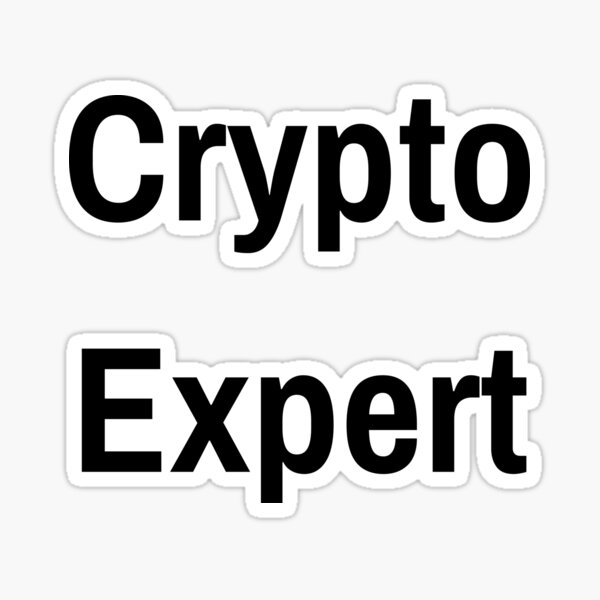 Item preview, Crypto Expert designed and sold by Yield Farmer.